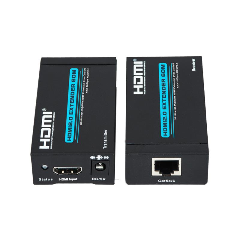 Sản phẩm mới V 2.0 HDMI mở rộng 60m so với cat5e \/ 6 hỗ trợ Ultra HD 4Kx2K @ 60Hz HDCP2.2