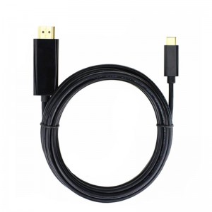 Cáp USB C to HDMI 6ft (4K @ 60Hz), Cáp USB loại C sang HDMI [Tương thích Thunderbolt 3] cho MacBook Pro 16 '2019\/2018\/2017, MacBook Air \/ iPad Pro 2019\/2018, Surface Book 2, Samsung S10 , và hơn thế nữa