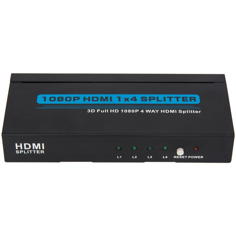 4 cổng HDMI 1x4 Splitter Hỗ trợ 3D Full HD 1080P